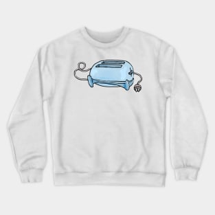 A nice light blue toaster Crewneck Sweatshirt